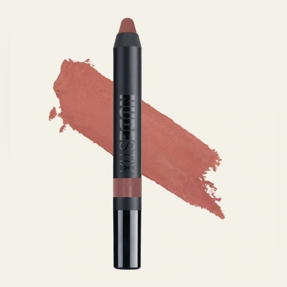 NudeStix INTENSE MATTE LIP + CHEEK - BELLE Creamy Matte Lipstick Cheek Pencil